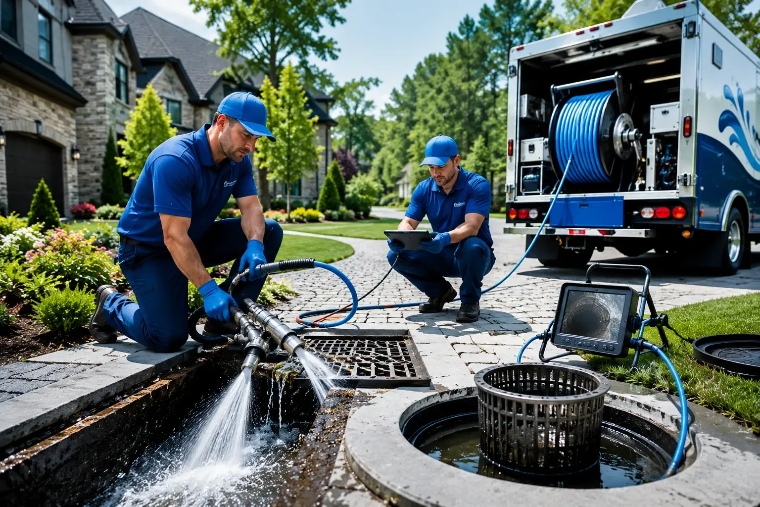 Local outdoor drain cleaning professionals in Hudson, NH